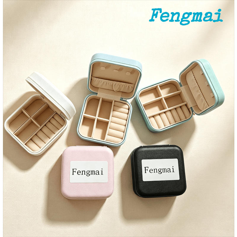 Fengmai Portable small jewelry - Accessories Travel Jewelry Box recension och pris
