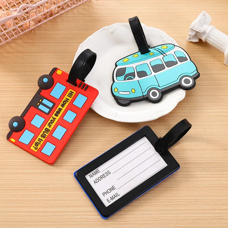 Cute Cartoon Cars PVC Silicone - Travel Accessories List recension och pris