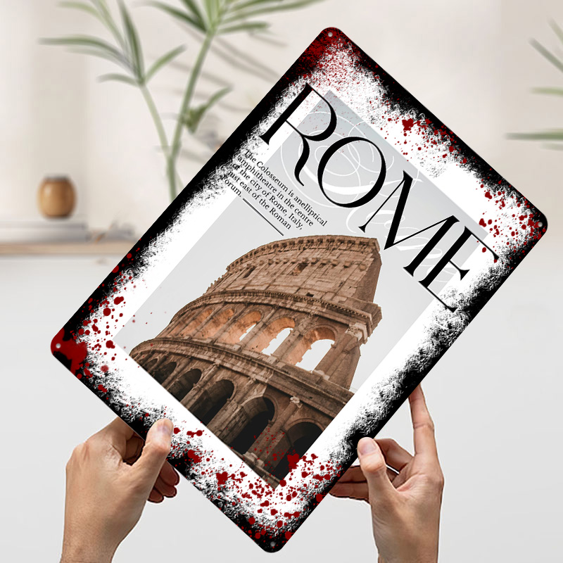 Rome Colosseum Travel Poster C - Travel Accessories Rome recension och pris