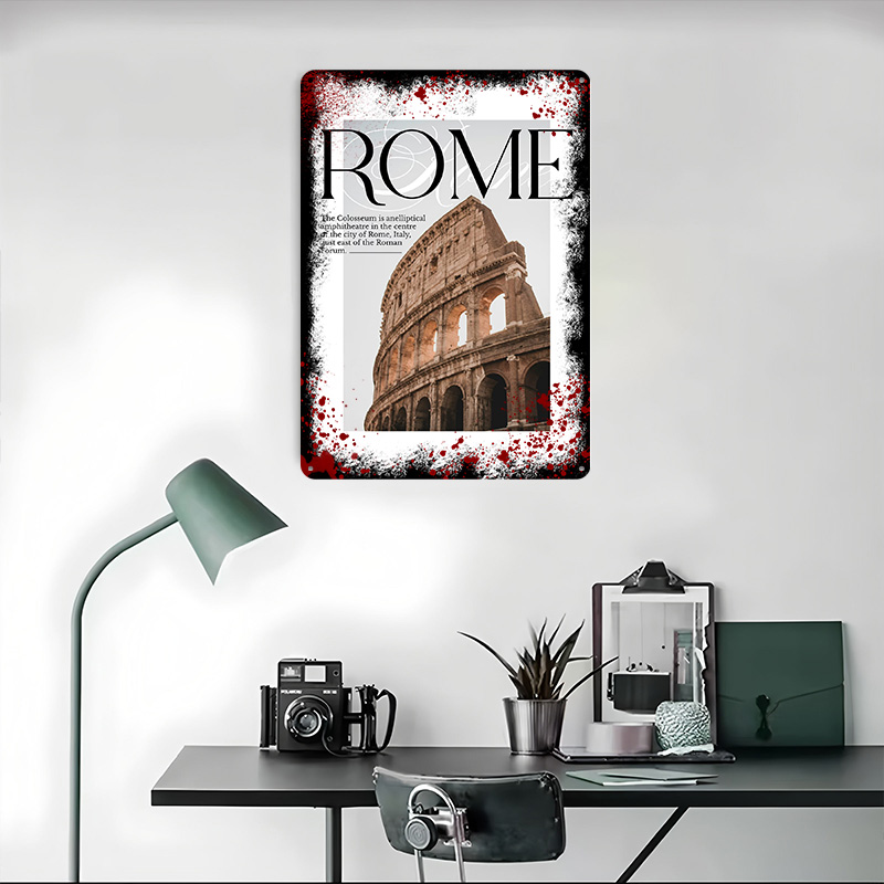 Rome Colosseum Travel Poster C - Travel Accessories Rome recension och pris