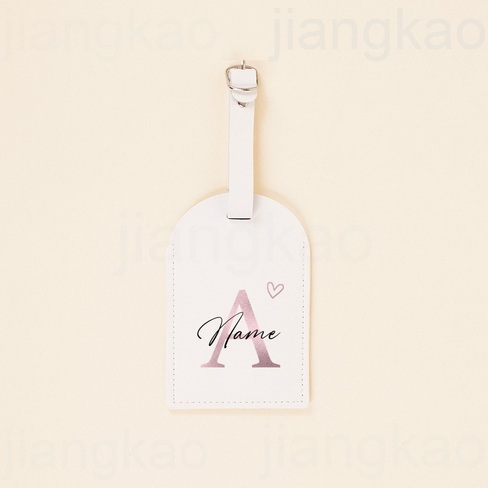 Personalized PU Luggage Tag He - Travel Accessories List recension och pris