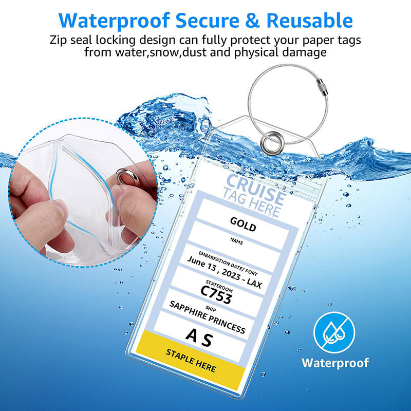 5PCS Vertical Transparent Wate - Travel Accessories List recension och pris