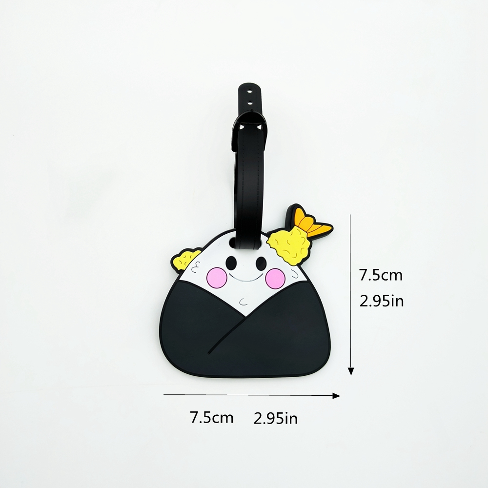 2pcs Cute Zongzi Food Luggage  - Travel Accessories List recension och pris