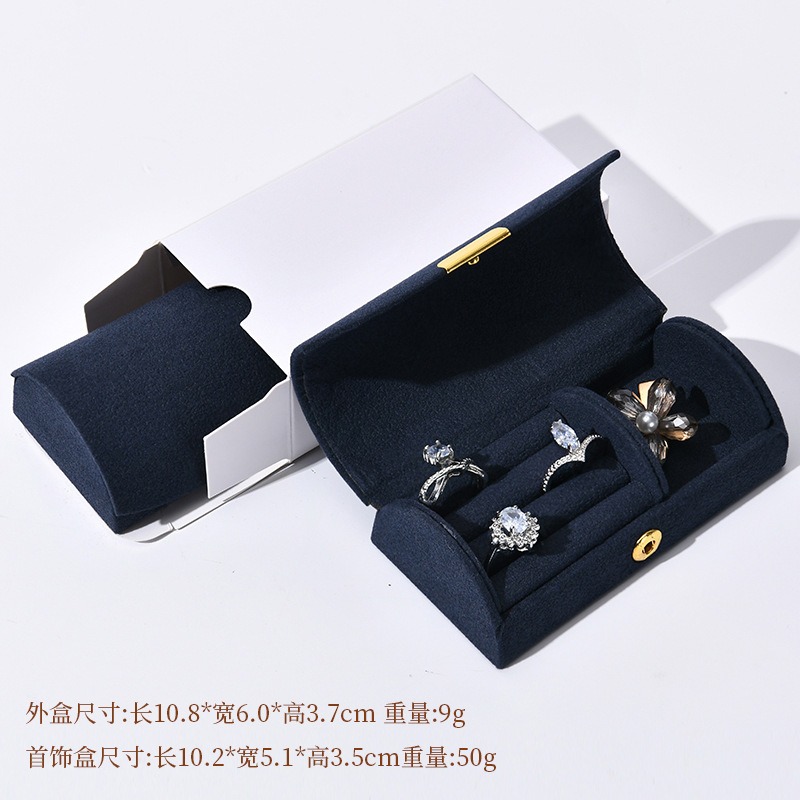 Portable Travel Velvet Jewelry - Accessories Travel Jewelry Box recension och pris