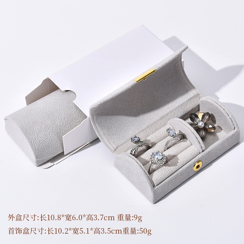 Portable Travel Velvet Jewelry - Accessories Travel Jewelry Box recension och pris